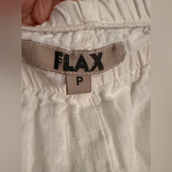 Flax 100% Linen Pants Size P (4-6) - Picture 6 of 7
